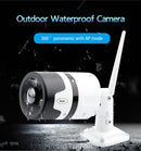 Câmera Ip 3mp à prova d'água Wifi 360.