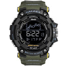 Mens Watch Military Water resistant SMAEL Sport watch Army led Digital wrist Stopwatches for male 1802 relogio masculino Watches.