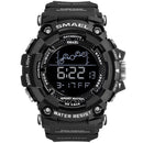 Mens Watch Military Water resistant SMAEL Sport watch Army led Digital wrist Stopwatches for male 1802 relogio masculino Watches.