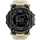 Mens Watch Military Water resistant SMAEL Sport watch Army led Digital wrist Stopwatches for male 1802 relogio masculino Watches.