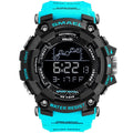 Mens Watch Military Water resistant SMAEL Sport watch Army led Digital wrist Stopwatches for male 1802 relogio masculino Watches.