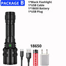 2021 High Bright Power XHP50.2 LED Flashlight Xlamp Aluminum Hunting L2 Waterproof Torch Light Powerful Lanterna By 18650 26650.