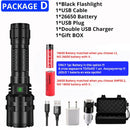 2021 High Bright Power XHP50.2 LED Flashlight Xlamp Aluminum Hunting L2 Waterproof Torch Light Powerful Lanterna By 18650 26650.
