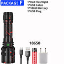 2021 High Bright Power XHP50.2 LED Flashlight Xlamp Aluminum Hunting L2 Waterproof Torch Light Powerful Lanterna By 18650 26650.