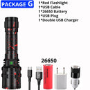 2021 High Bright Power XHP50.2 LED Flashlight Xlamp Aluminum Hunting L2 Waterproof Torch Light Powerful Lanterna By 18650 26650.