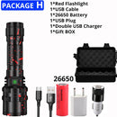 2021 High Bright Power XHP50.2 LED Flashlight Xlamp Aluminum Hunting L2 Waterproof Torch Light Powerful Lanterna By 18650 26650.