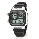 2021 new Military Digital Watches Men Sports Luminous Chronograph Waterproof Male Electronic Wrist Watches Relogio Masculino.